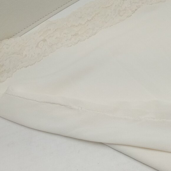 Lot-2 Vintage 50s-60s Lingerie Full Slips LaceTrim Metal Adjustble Buckles Flaw - Picture 13 of 16